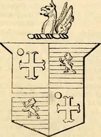 An illustration from A genealogical and heraldic history of the landed gentry ; or, Commoners of Great Britain and Ireland enjoying territorial possessions or high official rank : but uninvested with heritable honours (1837)