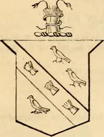 An illustration from A genealogical and heraldic history of the landed gentry ; or, Commoners of Great Britain and Ireland enjoying territorial possessions or high official rank : but uninvested with heritable honours (1837)