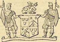 An illustration from A genealogical and heraldic history of the landed gentry ; or, Commoners of Great Britain and Ireland enjoying territorial possessions or high official rank : but uninvested with heritable honours (1837)