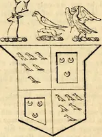 An illustration from A genealogical and heraldic history of the landed gentry ; or, Commoners of Great Britain and Ireland enjoying territorial possessions or high official rank : but uninvested with heritable honours (1837)