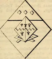 An illustration from A genealogical and heraldic history of the landed gentry ; or, Commoners of Great Britain and Ireland enjoying territorial possessions or high official rank : but uninvested with heritable honours (1837)