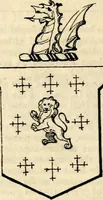 An illustration from A genealogical and heraldic history of the landed gentry ; or, Commoners of Great Britain and Ireland enjoying territorial possessions or high official rank : but uninvested with heritable honours (1837)