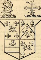 An illustration from A genealogical and heraldic history of the landed gentry ; or, Commoners of Great Britain and Ireland enjoying territorial possessions or high official rank : but uninvested with heritable honours (1837)