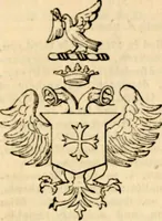 An illustration from A genealogical and heraldic history of the landed gentry ; or, Commoners of Great Britain and Ireland enjoying territorial possessions or high official rank : but uninvested with heritable honours (1837)