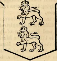 An illustration from A genealogical and heraldic history of the landed gentry ; or, Commoners of Great Britain and Ireland enjoying territorial possessions or high official rank : but uninvested with heritable honours (1837)