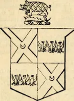 An illustration from A genealogical and heraldic history of the landed gentry ; or, Commoners of Great Britain and Ireland enjoying territorial possessions or high official rank : but uninvested with heritable honours (1837)
