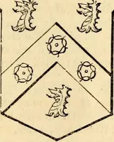 An illustration from A genealogical and heraldic history of the landed gentry ; or, Commoners of Great Britain and Ireland enjoying territorial possessions or high official rank : but uninvested with heritable honours (1837)