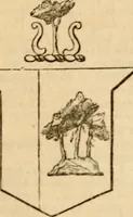 An illustration from A genealogical and heraldic history of the landed gentry ; or, Commoners of Great Britain and Ireland enjoying territorial possessions or high official rank : but uninvested with heritable honours (1837)