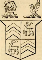 An illustration from A genealogical and heraldic history of the landed gentry ; or, Commoners of Great Britain and Ireland enjoying territorial possessions or high official rank : but uninvested with heritable honours (1837)