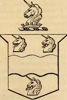 An illustration from A genealogical and heraldic history of the landed gentry ; or, Commoners of Great Britain and Ireland enjoying territorial possessions or high official rank : but uninvested with heritable honours (1837)