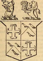 An illustration from A genealogical and heraldic history of the landed gentry ; or, Commoners of Great Britain and Ireland enjoying territorial possessions or high official rank : but uninvested with heritable honours (1837)