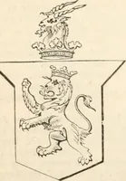 An illustration from A genealogical and heraldic history of the commoners of Great Britain and Ireland, enjoying territorial possessions or high official rank; but univested with heritable honours (1838)