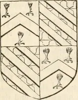 An illustration from A genealogical and heraldic history of the commoners of Great Britain and Ireland, enjoying territorial possessions or high official rank; but univested with heritable honours (1838)