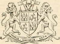 An illustration from A genealogical and heraldic history of the commoners of Great Britain and Ireland, enjoying territorial possessions or high official rank; but univested with heritable honours (1838)
