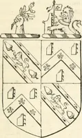 An illustration from A genealogical and heraldic history of the commoners of Great Britain and Ireland, enjoying territorial possessions or high official rank; but univested with heritable honours (1838)