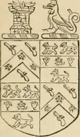 An illustration from A genealogical and heraldic history of the commoners of Great Britain and Ireland, enjoying territorial possessions or high official rank; but univested with heritable honours (1838)