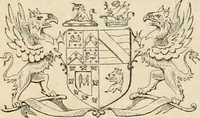 An illustration from A genealogical and heraldic history of the commoners of Great Britain and Ireland, enjoying territorial possessions or high official rank; but univested with heritable honours (1838)