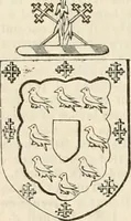 An illustration from A genealogical and heraldic history of the commoners of Great Britain and Ireland, enjoying territorial possessions or high official rank; but univested with heritable honours (1838)