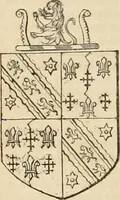 An illustration from A genealogical and heraldic history of the commoners of Great Britain and Ireland, enjoying territorial possessions or high official rank; but univested with heritable honours (1838)