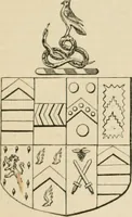 An illustration from A genealogical and heraldic history of the commoners of Great Britain and Ireland, enjoying territorial possessions or high official rank; but univested with heritable honours (1838)