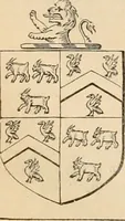 An illustration from A genealogical and heraldic history of the commoners of Great Britain and Ireland, enjoying territorial possessions or high official rank; but univested with heritable honours (1838)