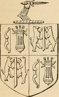An illustration from A genealogical and heraldic history of the commoners of Great Britain and Ireland, enjoying territorial possessions or high official rank; but univested with heritable honours (1838)