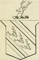 An illustration from A genealogical and heraldic history of the commoners of Great Britain and Ireland, enjoying territorial possessions or high official rank; but univested with heritable honours (1838)
