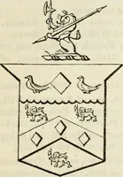 An illustration from A genealogical and heraldic history of the commoners of Great Britain and Ireland, enjoying territorial possessions or high official rank; but univested with heritable honours (1838)