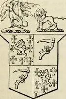 An illustration from A genealogical and heraldic history of the commoners of Great Britain and Ireland, enjoying territorial possessions or high official rank; but univested with heritable honours (1838)