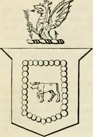 An illustration from A genealogical and heraldic history of the commoners of Great Britain and Ireland, enjoying territorial possessions or high official rank; but univested with heritable honours (1838)