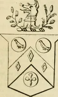An illustration from A genealogical and heraldic history of the commoners of Great Britain and Ireland, enjoying territorial possessions or high official rank; but univested with heritable honours (1838)