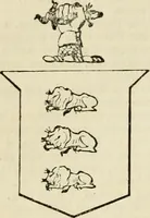 An illustration from A genealogical and heraldic history of the commoners of Great Britain and Ireland, enjoying territorial possessions or high official rank; but univested with heritable honours (1838)