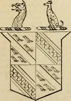 An illustration from A genealogical and heraldic history of the commoners of Great Britain and Ireland, enjoying territorial possessions or high official rank; but univested with heritable honours (1838)