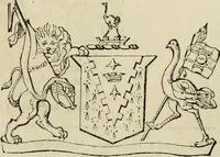 An illustration from A genealogical and heraldic history of the commoners of Great Britain and Ireland, enjoying territorial possessions or high official rank; but univested with heritable honours (1838)