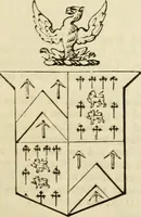 An illustration from A genealogical and heraldic history of the commoners of Great Britain and Ireland, enjoying territorial possessions or high official rank; but univested with heritable honours (1838)