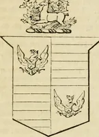 An illustration from A genealogical and heraldic history of the commoners of Great Britain and Ireland, enjoying territorial possessions or high official rank; but univested with heritable honours (1838)