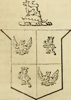An illustration from A genealogical and heraldic history of the commoners of Great Britain and Ireland, enjoying territorial possessions or high official rank; but univested with heritable honours (1838)