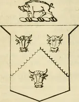 An illustration from A genealogical and heraldic history of the commoners of Great Britain and Ireland, enjoying territorial possessions or high official rank; but univested with heritable honours (1838)