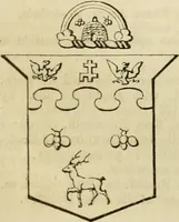 An illustration from A genealogical and heraldic history of the commoners of Great Britain and Ireland, enjoying territorial possessions or high official rank; but univested with heritable honours (1838)