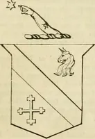 An illustration from A genealogical and heraldic history of the commoners of Great Britain and Ireland, enjoying territorial possessions or high official rank; but univested with heritable honours (1838)