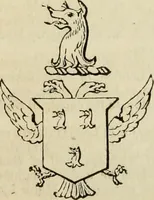 An illustration from A genealogical and heraldic history of the commoners of Great Britain and Ireland, enjoying territorial possessions or high official rank; but univested with heritable honours (1838)