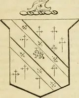 An illustration from A genealogical and heraldic history of the commoners of Great Britain and Ireland, enjoying territorial possessions or high official rank; but univested with heritable honours (1838)