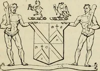An illustration from A genealogical and heraldic history of the commoners of Great Britain and Ireland, enjoying territorial possessions or high official rank; but univested with heritable honours (1838)