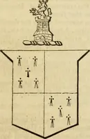 An illustration from A genealogical and heraldic history of the commoners of Great Britain and Ireland, enjoying territorial possessions or high official rank; but univested with heritable honours (1838)