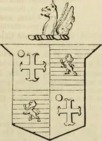 An illustration from A genealogical and heraldic history of the commoners of Great Britain and Ireland, enjoying territorial possessions or high official rank; but univested with heritable honours (1838)