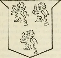 An illustration from A genealogical and heraldic history of the commoners of Great Britain and Ireland, enjoying territorial possessions or high official rank; but univested with heritable honours (1838)
