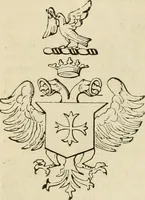 An illustration from A genealogical and heraldic history of the commoners of Great Britain and Ireland, enjoying territorial possessions or high official rank; but univested with heritable honours (1838)