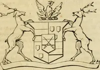 An illustration from A genealogical and heraldic history of the commoners of Great Britain and Ireland, enjoying territorial possessions or high official rank; but univested with heritable honours (1838)