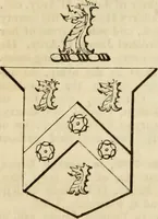 An illustration from A genealogical and heraldic history of the commoners of Great Britain and Ireland, enjoying territorial possessions or high official rank; but univested with heritable honours (1838)