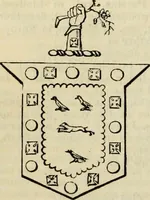 An illustration from A genealogical and heraldic history of the commoners of Great Britain and Ireland, enjoying territorial possessions or high official rank; but univested with heritable honours (1838)